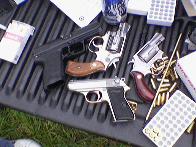 pistols handguns
